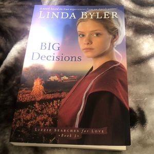 Lizzie Searches For Love: Book 3: BIG DECISIONS BY Linda Byler 324 Pages